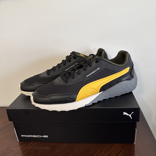 PUMA Porsche Turbo バスケットシューズ US8.5 NEW Puma Pl Trc Blaze Porsche Sneakers Shoes MENS 9.5 Yellow