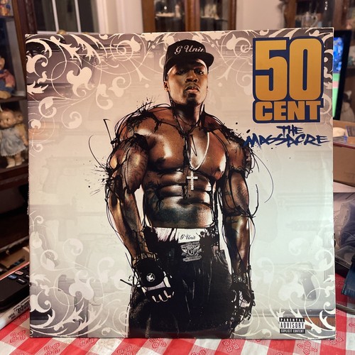 Massacre [PA] by 50 Cent (Vinyl, Mar-2005, 2 Discs