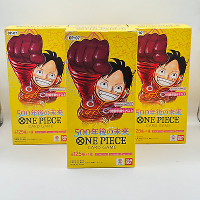 [US Fast Ship] One Piece Card 500 Years Future OP-07 Japanese Sealed Booster Box