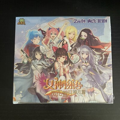 Goddess Story TCG Anime Premium Waifu Booster Box NS-2M03 New Factory Sealed HOT