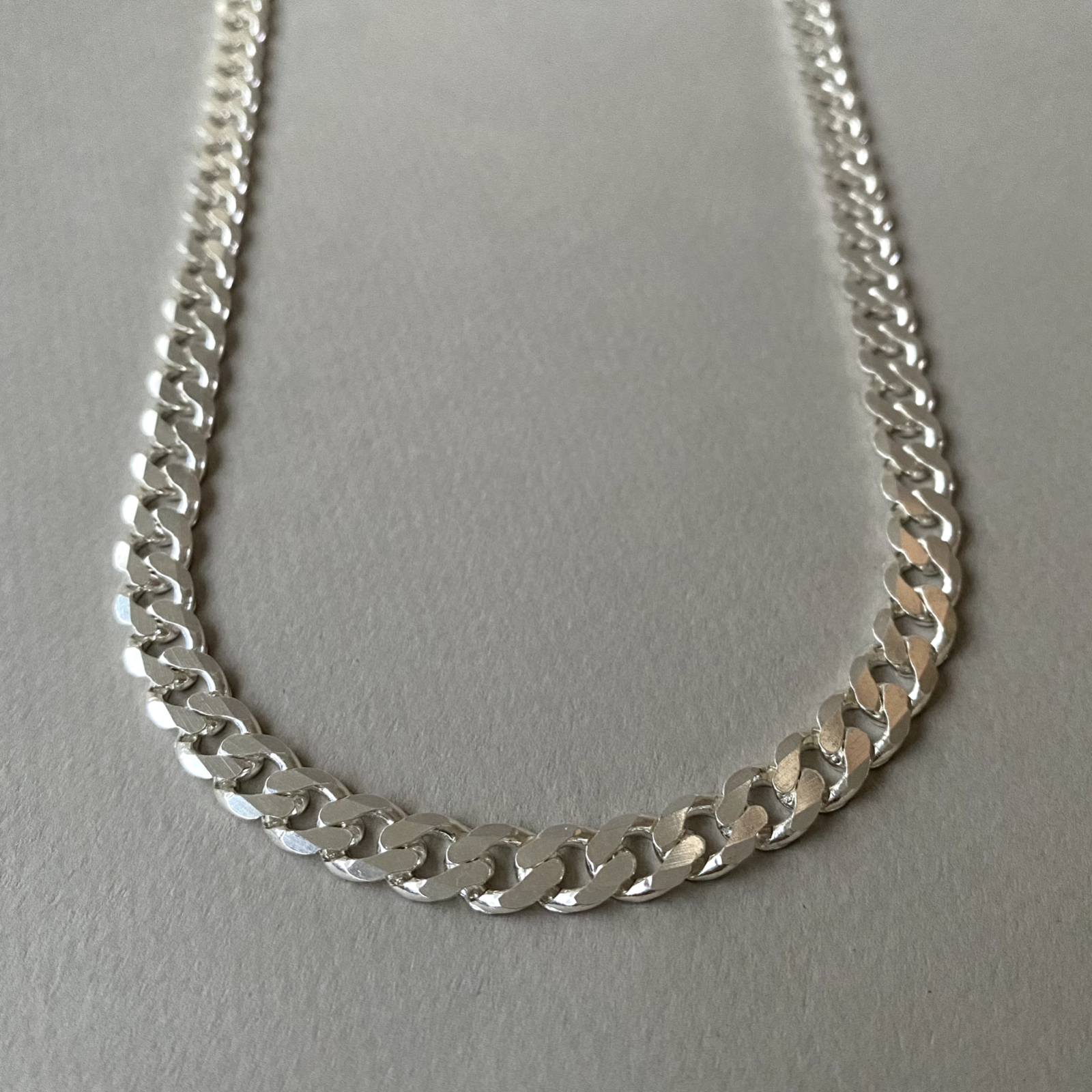 Pre-owned Handmade 925 Sterling Silver Hip Hop Men Cuban Link Chain Necklaces 9mm 85gr 26 Inch