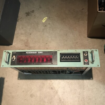 Heidenhahn Corp Nixie Tube Clock Add Sub Position Indicator 207h-x-0-4 8 Tubes
