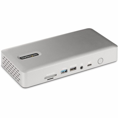 StarTech.com Thunderbolt 4 Multi-Display Docking Station, Quad/Triple/Dual