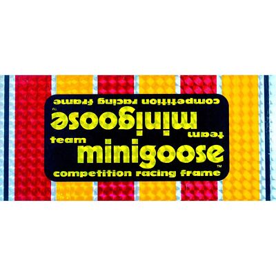 1979-81 Team Minigoose Mongoose PRISM down tube decal