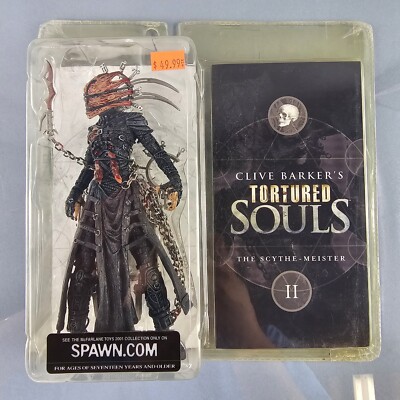 Clive Barker's Tortured Souls THE SCYTHE MEISTER Figure Series 1 McFarlane NEW
