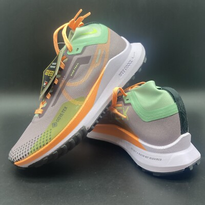 Nike WMNS React Pegasus Trail 4 Gore-Tex Sz 7-9 Running Peach Cream DJ7929-500