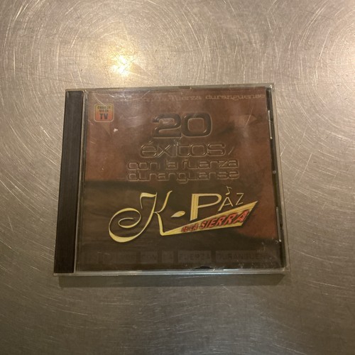 20 Exitos Con la Fuerza Duranguense by K-Paz de la Sierra