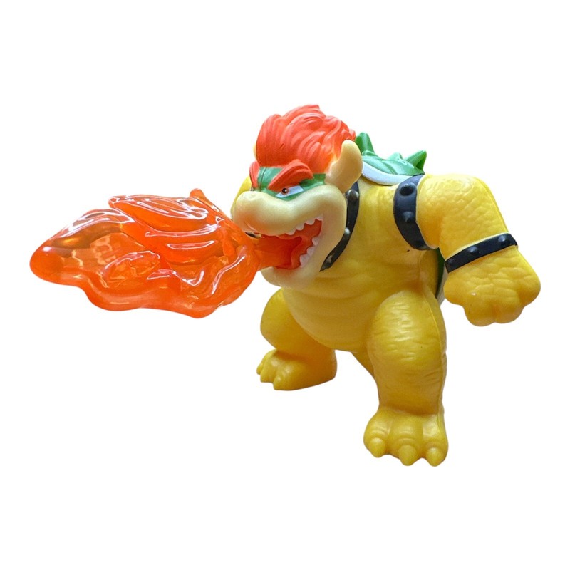 Super Mario Bros Bowser Fire Breathing Action Figure - McDonalds
