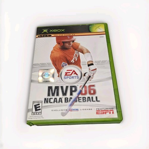 PlayStation2 - PS2★MVP NCAA BASEBALL 06 海外版 MVP NCAA Baseball 06 PS2 PlayStation 2 AD Complete CIB