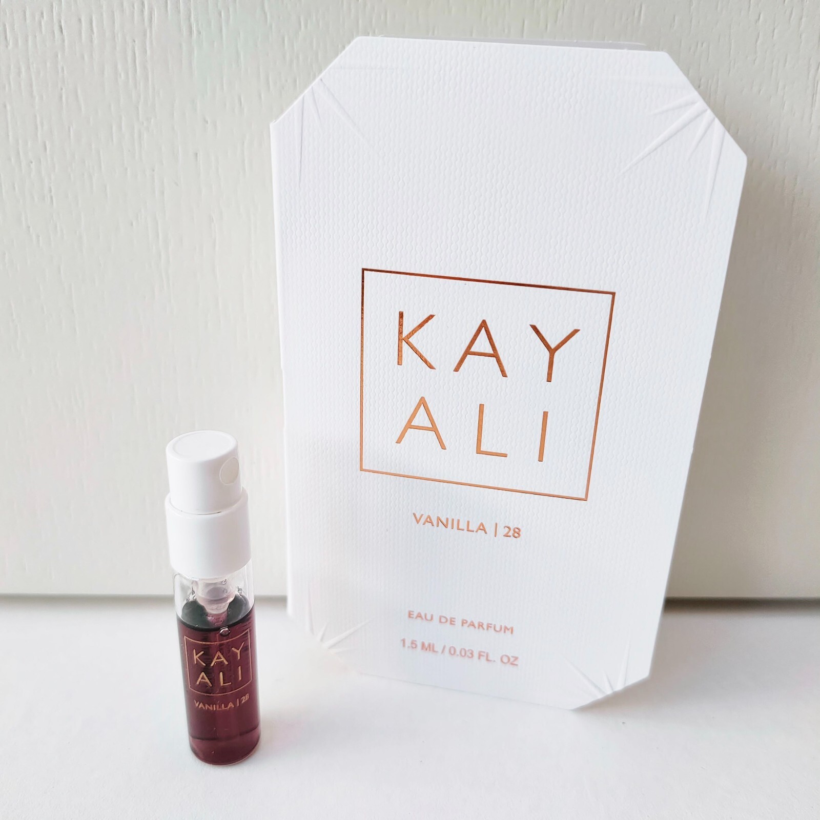 Kayali Vanilla 28 Eau De Parfum mini Spray Fragrance, 1.5ml, Brand