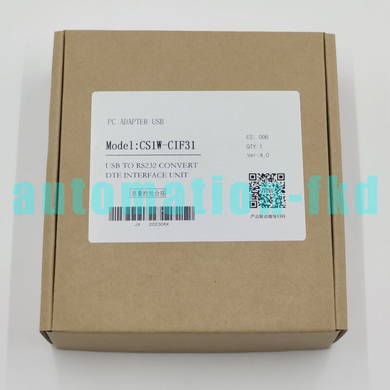 Brand New For Omron Cs1w-cif31 Programming Cable One Year Warranty &af