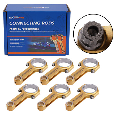 Titanizing H-Schaft Pleuel for  Porsche 911 2.0L 2.2L 6cyl ARP 2000 Schrauben