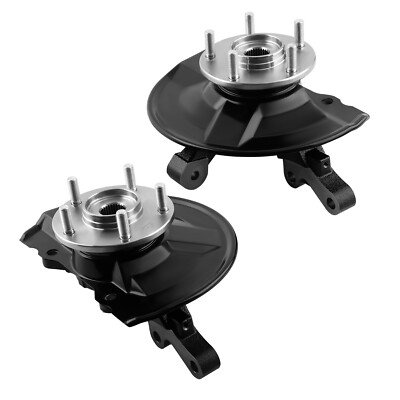 Wheel Hub Bearing Steering Knuckle Assembly Passenger Driver For Jeep Compass