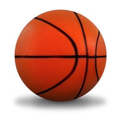 The Incredible B-Ball 7 inch Quiet-Play Indoor Basketball - High Density Foam