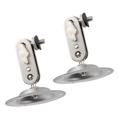2 x CCTV Wall Mount Outdoor Security Camera Rotatable Metal Stand Mini Bracket
