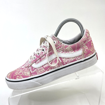 Vans cheap pink canvas