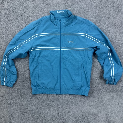 supreme Track Jacket Mサイズ Blue Supreme Paneled Track Jacket (SS20) - $168