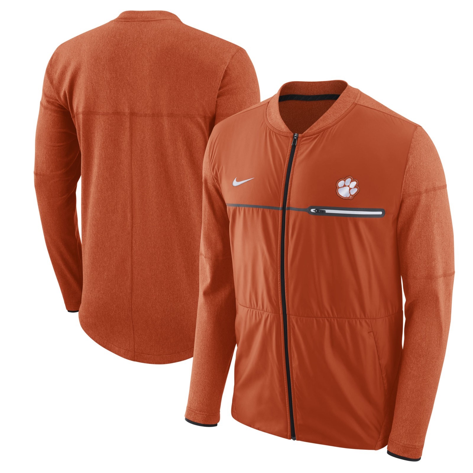 NIKEジャケット Clemson Tigers Nike Men's Elite Coaches Full Zip Jacket
