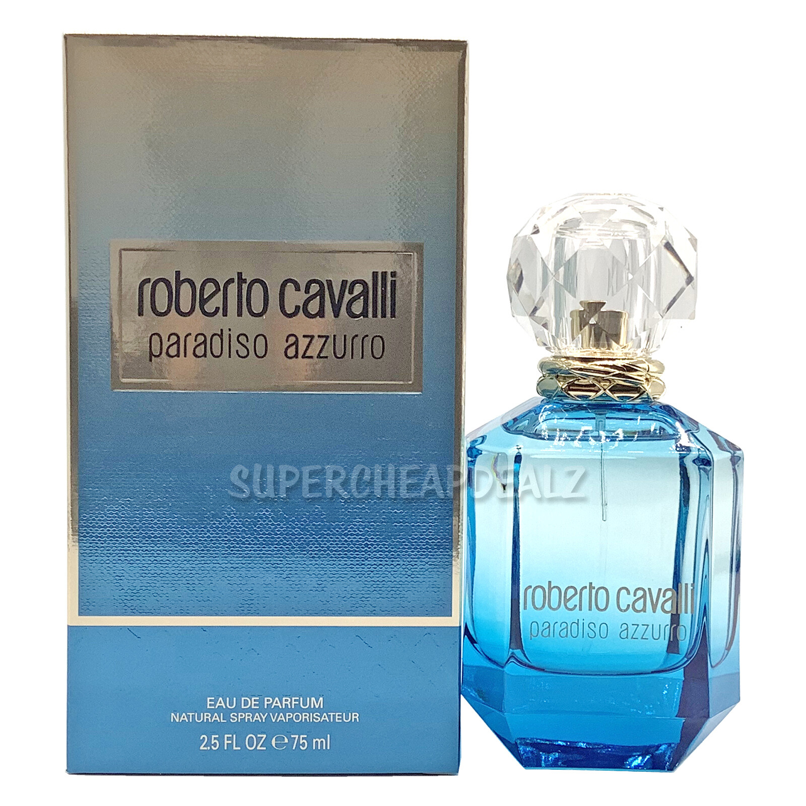 Roberto Cavalli Paradiso Azzurro by Roberto Cavalli 2.5 oz EDP Spray ...