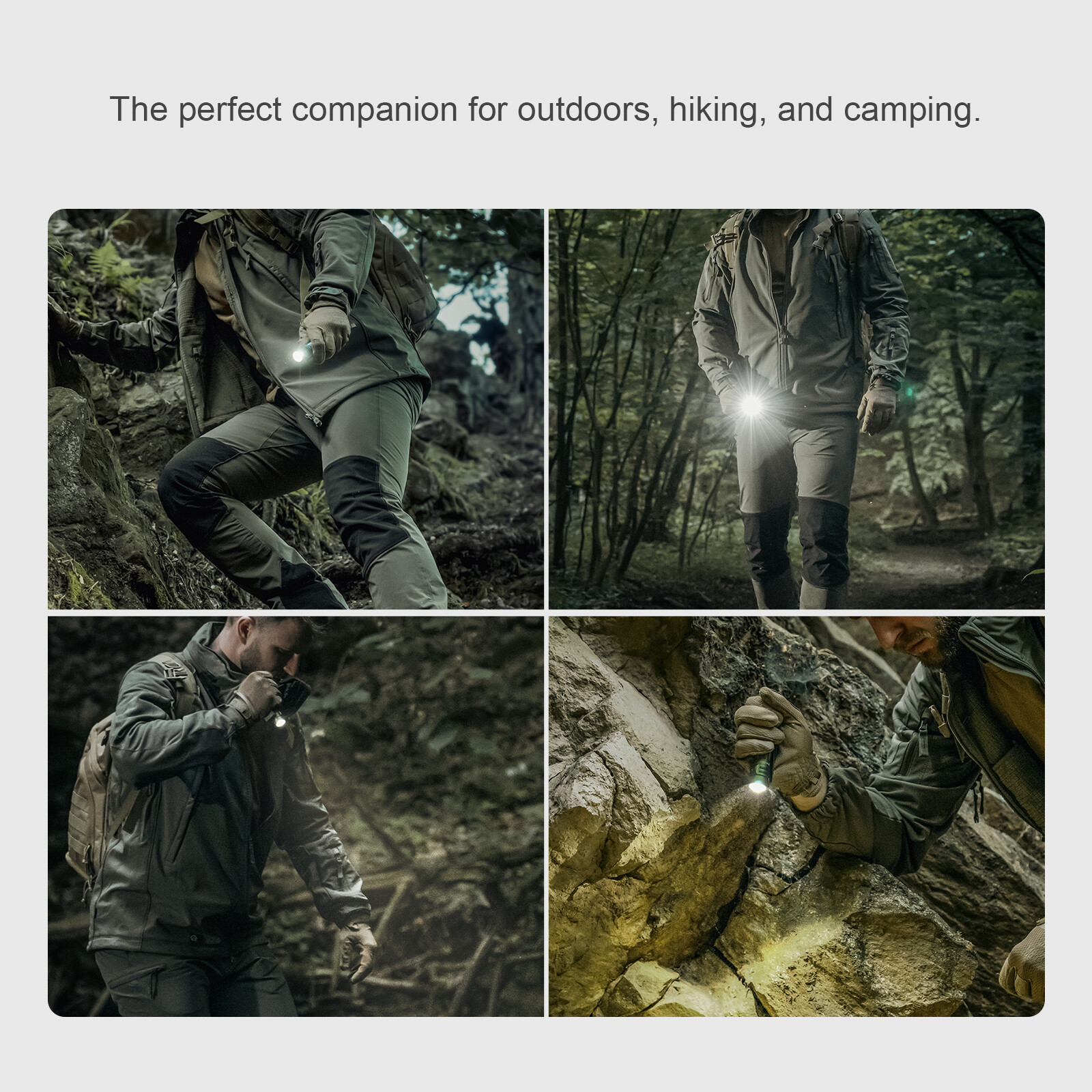 Olight Warrior Mini3 Tactical Flashlight pre-activated proximity sensor