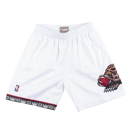 Mitchell & Ness White НБА Ванкувер Гриззлис 1998-99 Шорты Swingman