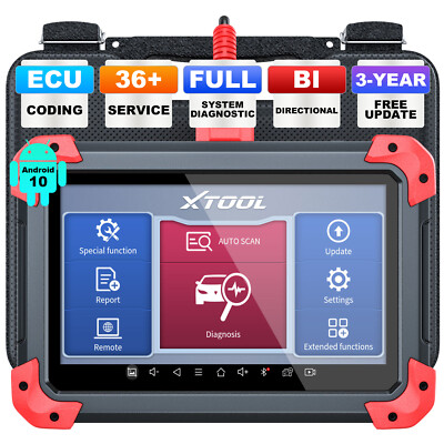 USED XTOOL D7 OBD2 Auto Bidirectional Scanner Full Diagnostic Tool 36+Services