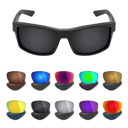 hdhut Anti-Scratch Polarized Replacement Lenses for-Arnette Corner