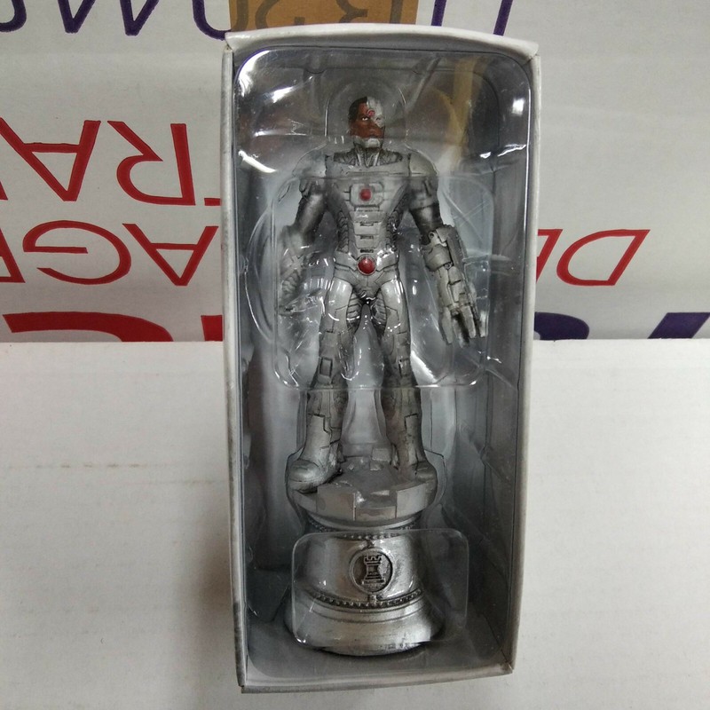 Eaglemoss Chess Ã©Chec Dc - Cyborg - 58 - White Rook