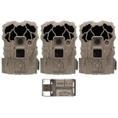 Stealth Cam Veil 22MP Trail Camera 3 Pack