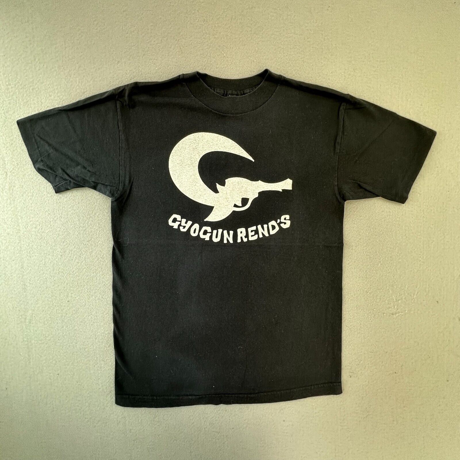 VINTAGE Gyogun Rends Shirt Mens Medium Band Tee Black 90s VINTAGE Gyogun Rends Shirt Mens Medium Band Tee Black 90s