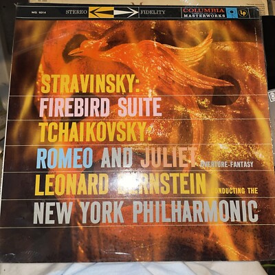 LP Bernstein Stravinsky Firebird & Tchaikovsky Romeo & Juliet MS 6014 (NM) (25)