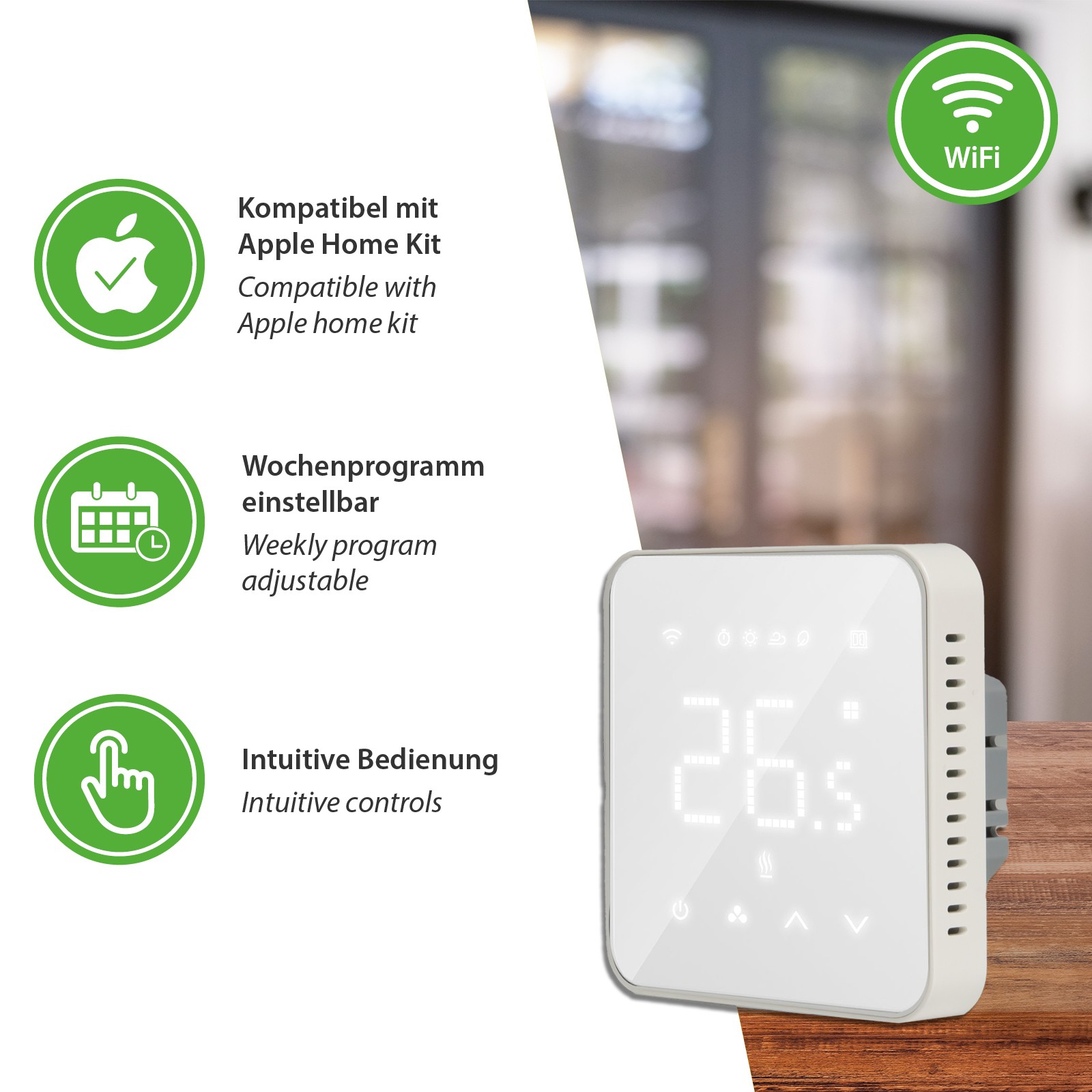 MTS200 WiFi Thermostat - Bild 