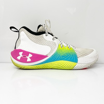 

Under Armour Boys Embiid 1 3023529-103 Белые кроссовки для баскетбола Размер 5,5 лет, Белый, Embiid 1