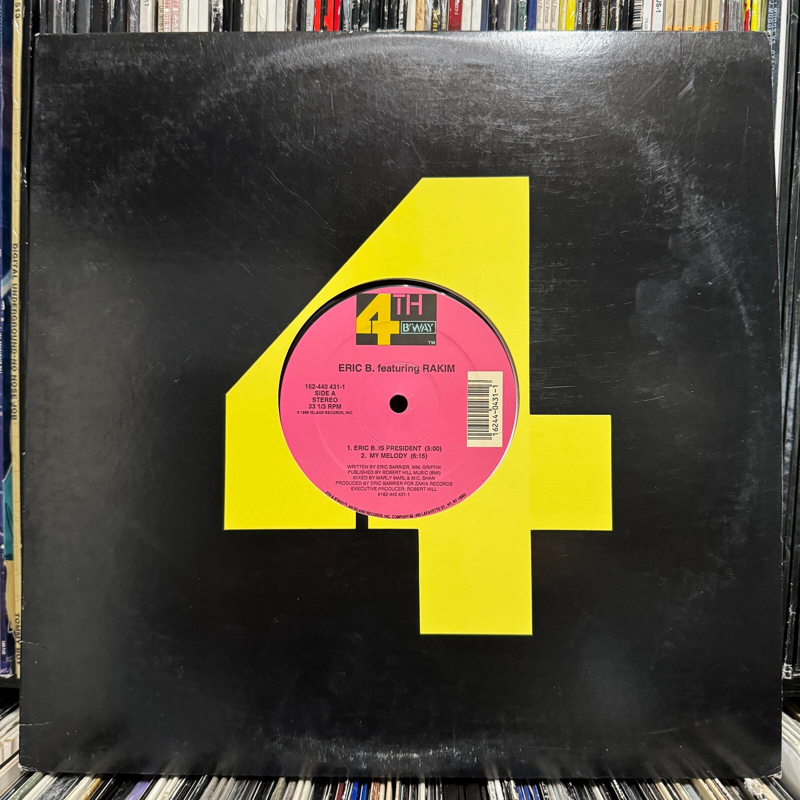 ERIC B. & RAKIM - ERIC B. IS PRESIDENT / MY MELODY (12