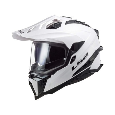 LS2 Helmets Explorer XT Adventure (Solid White - Medium) Solid White