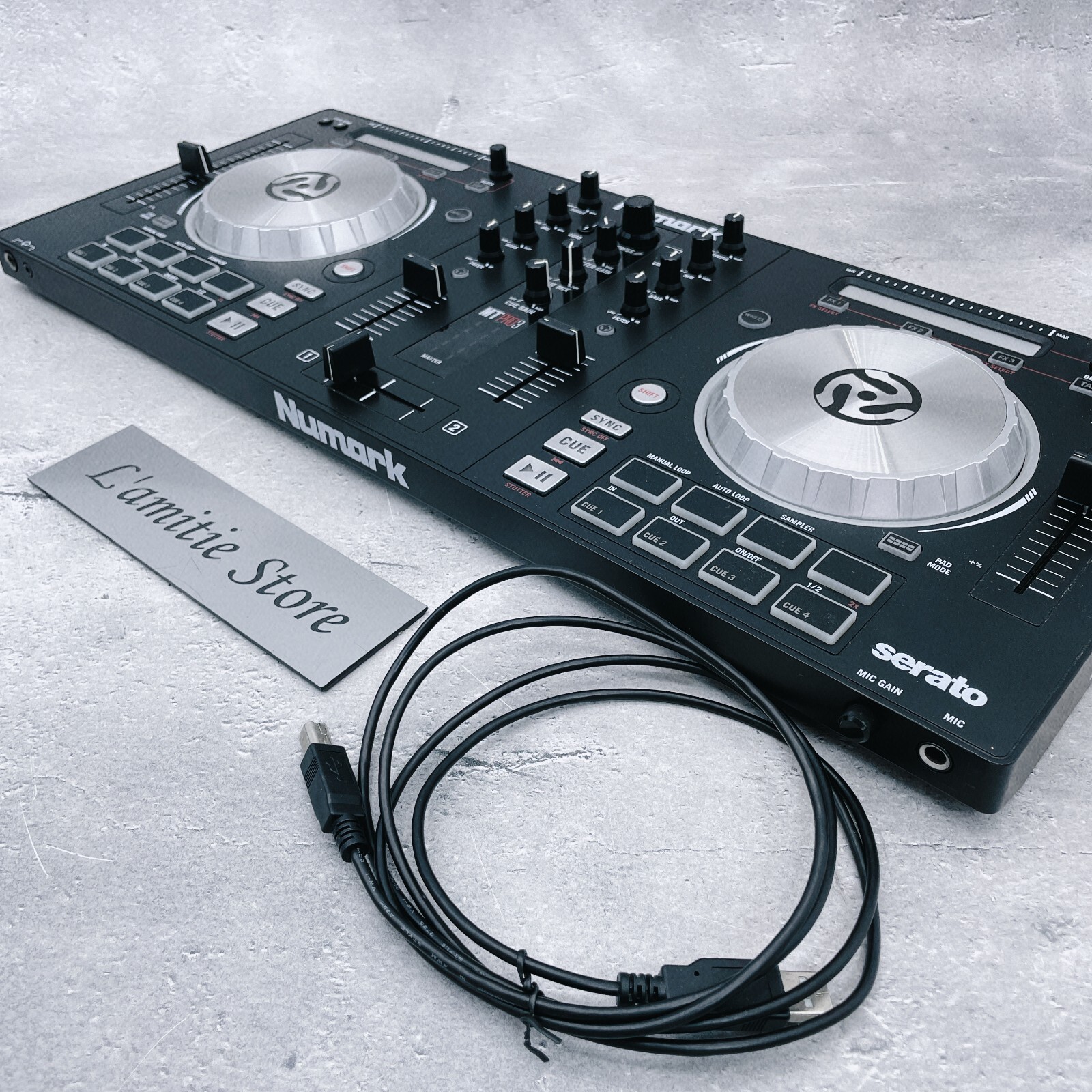 Numark MIXTRACK PRO 3 DJ Controller Mixer Audio Equipment Numark MIXTRACK PRO 3 DJ Controller Mixer Audio Equipment