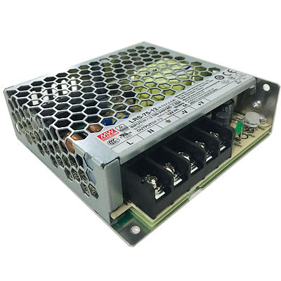 MeanWell  LRS-75 75W Enclosed Low Profile Single Output Switching Power Supply