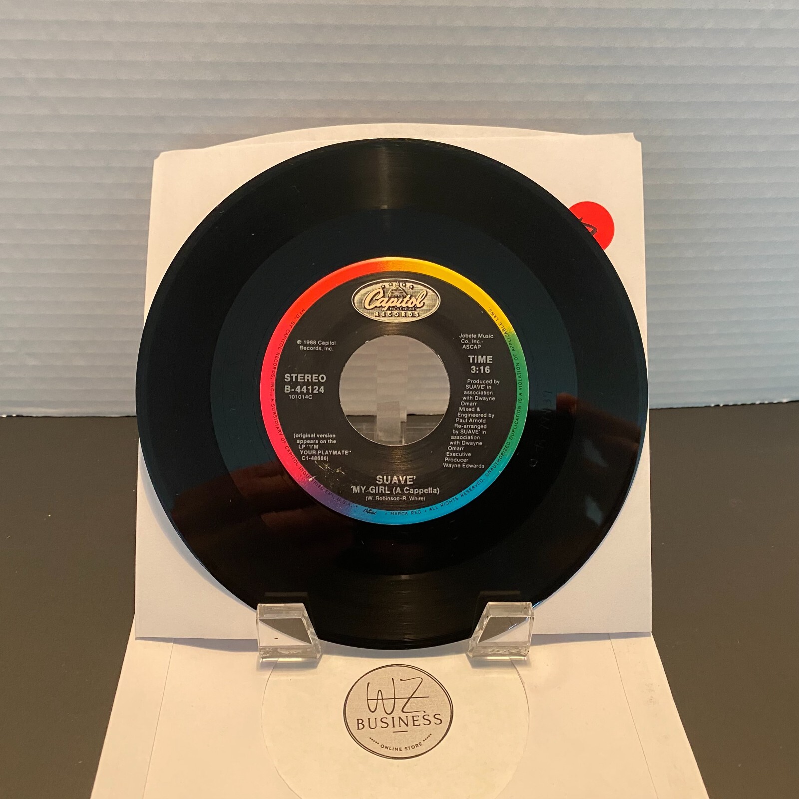 Suavé – My Girl Capitol Records – B-44124 | eBay