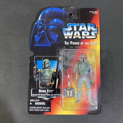 BOBA FETT POWER OF THE FORCE HALF CIRCLE HANDS VARIANT STAR WARS 1:18 NEW EMPIRE