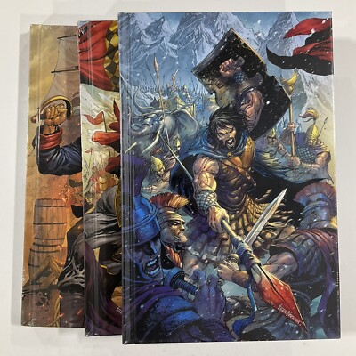 BRZRKR Vol 1 2 3 Lot Of 3 + Print Kickstarter Exclusive Tpb Hc NM Sealed New
