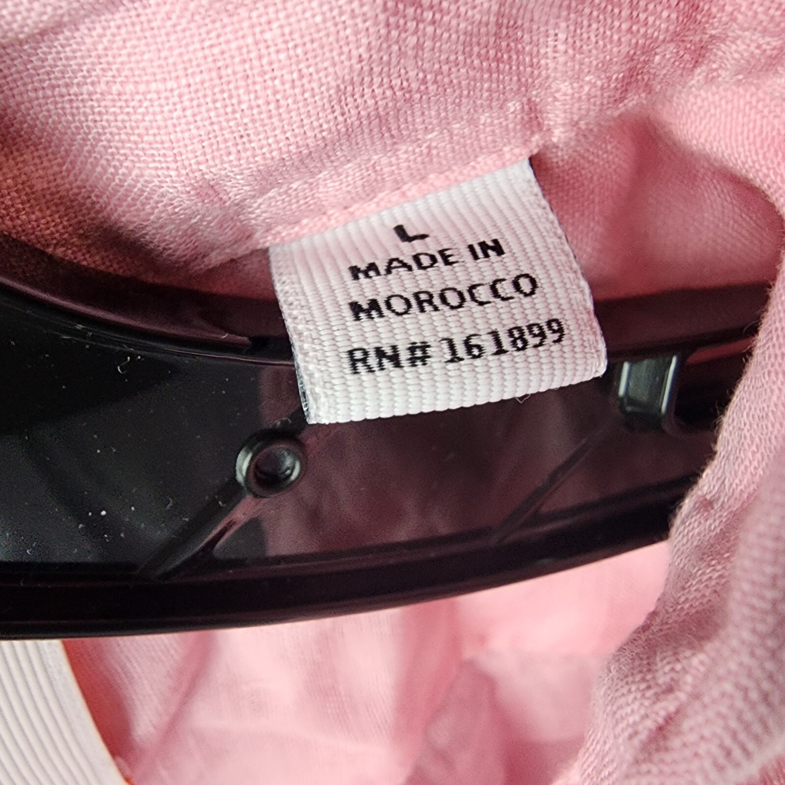 Swims Amalfi Linen Button Up Shirt Men's L Blush Pink Solid Collared Long Sleeve - Picture 11 of 15