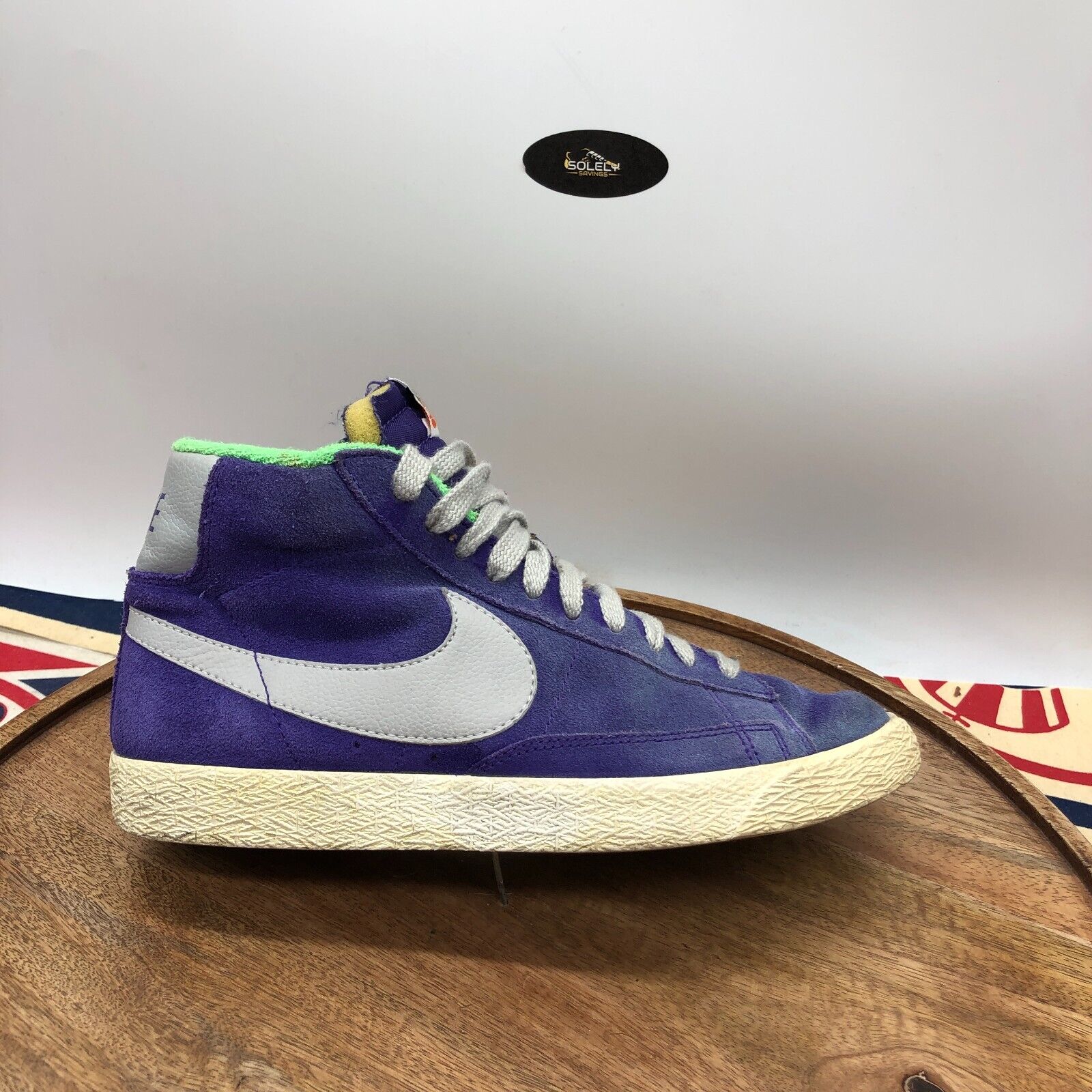 Nike Blazer Mid Premium Suede Purple Shoes (538282-602 Nike Blazer Mid Premium Suede Purple Shoes (538282-602