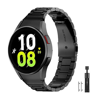 No Gaps Stainless Band Strap For Samsung Galaxy Watch 5 Pro 4 46/45/44/42/40mm