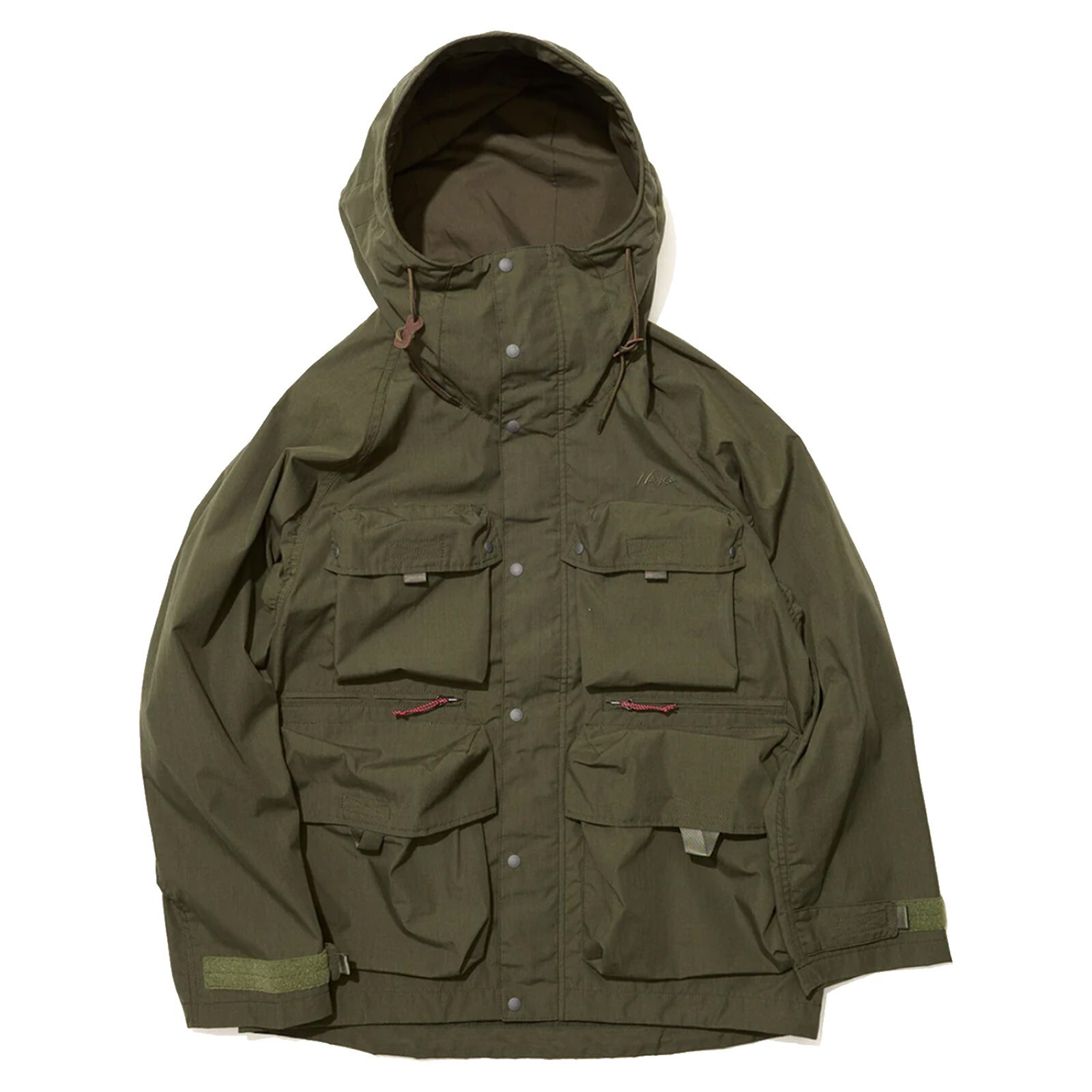 NANGA HINOC MOUNTAIN PARKA Hoodie Jacket Outer KHAKI UNISEX