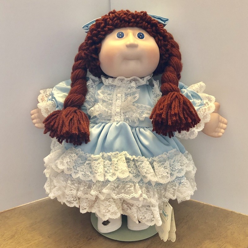 porcelain cabbage patch dolls 1985