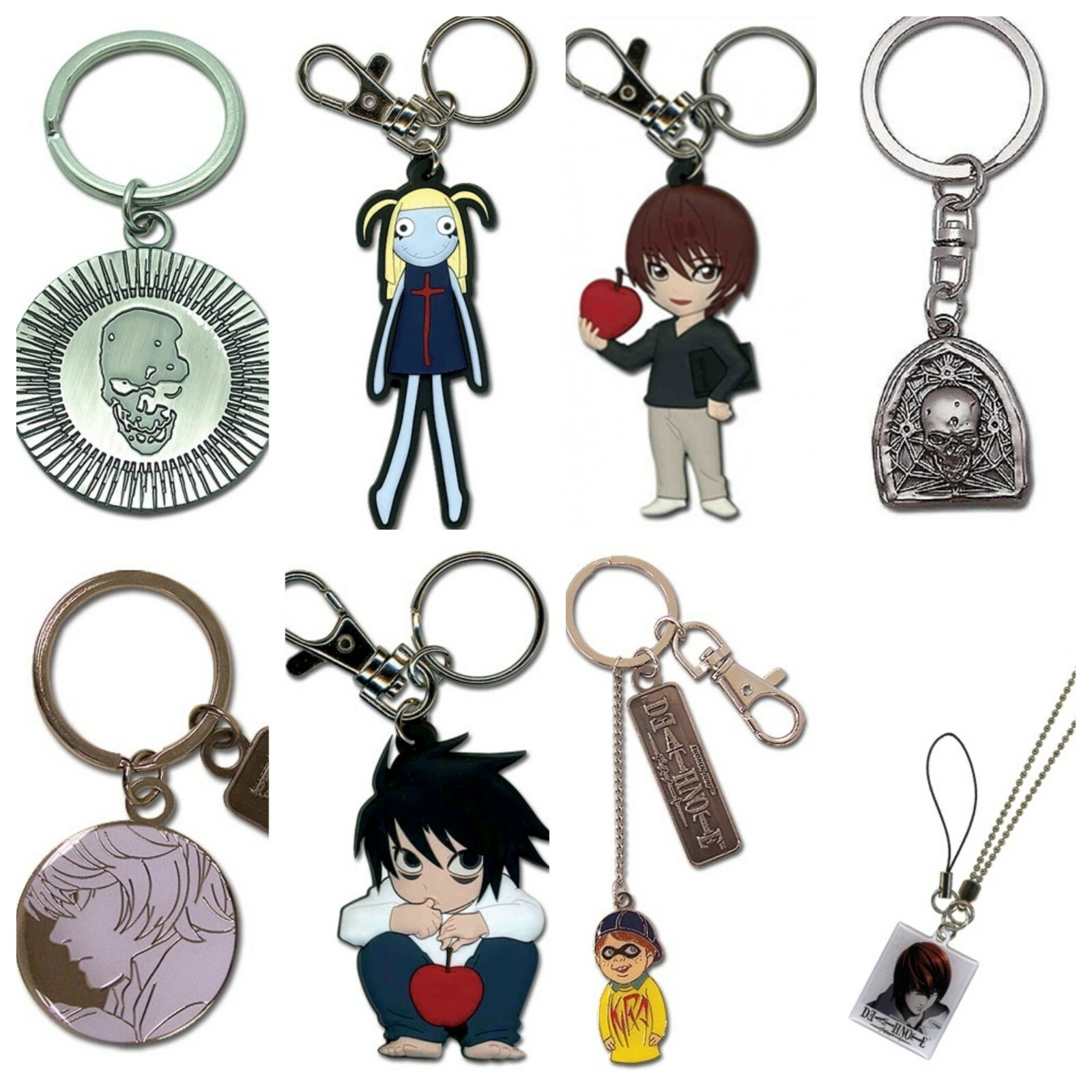 Anime Death Note Apple Light Pola Skull Kira Misa Puppet