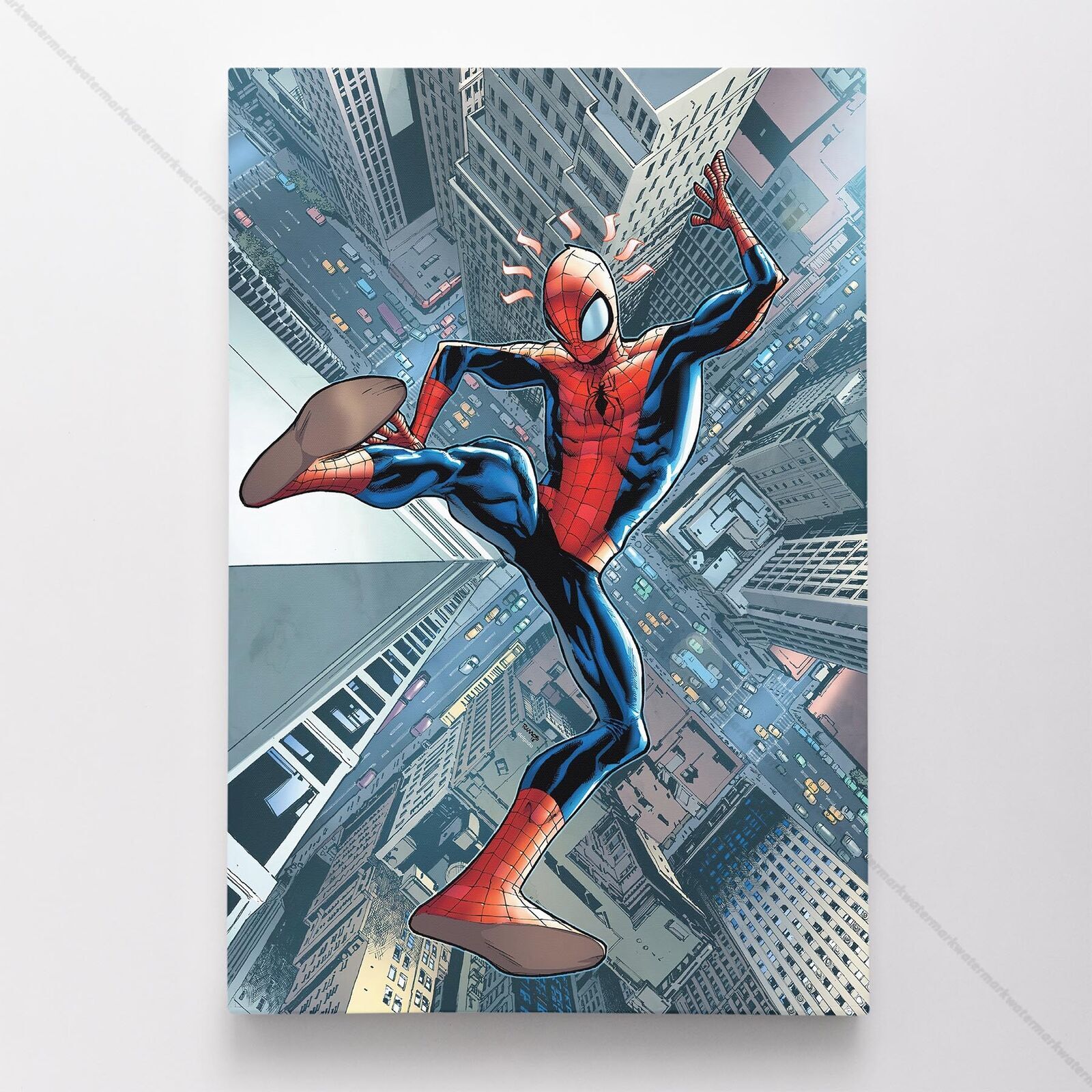 Spiderman Poster Canvas Amazing Spider-Man Vol 5 #08 Marvel Comic Book Art Print