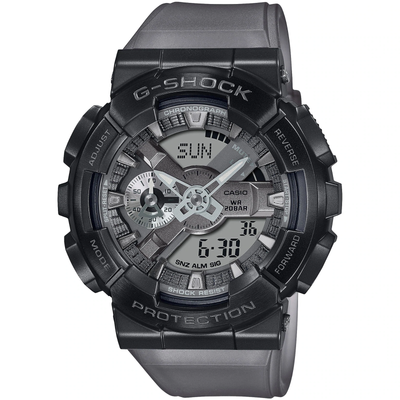 Pre-owned G-shock Gm110mf Midnight Fog Gray Limited Edition Watch - Brand