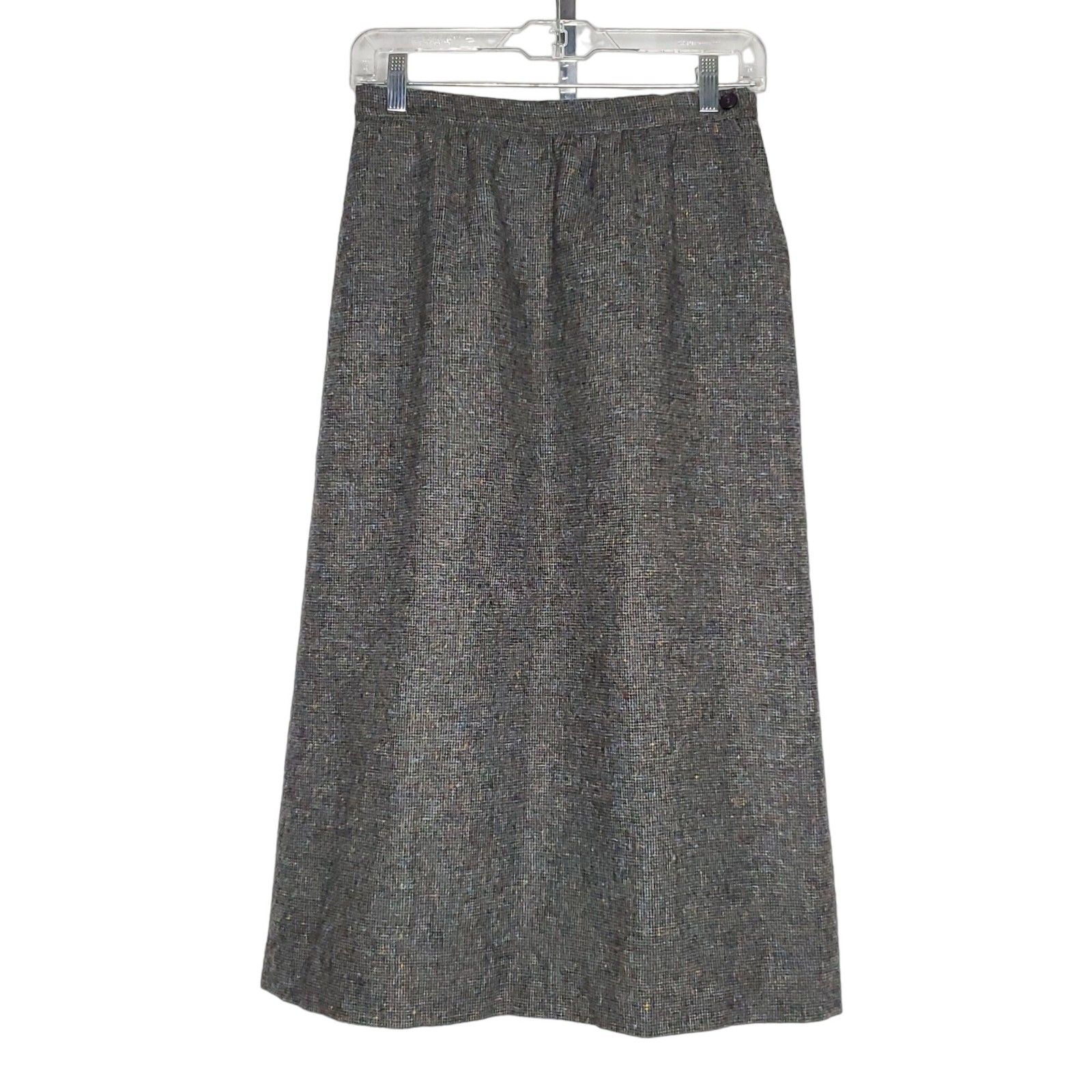 スカート VIRGIN WOOL SKIRT WITH CHECK Miu Miu Checked pleated virgin wool miniskirt Miu Miu