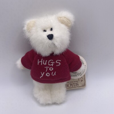Boyds Bears Mini Giggles 4  Jointed Bear Mint All Tags A+ Rare HTF Hugs To You